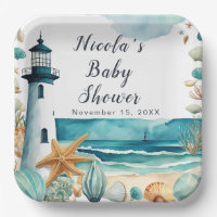 Nautical Lighthouse Baby Shower