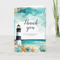 Nautical Lighthouse Baby Shower
