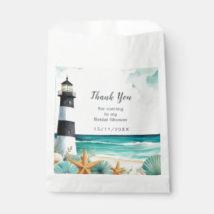 Nautical Lighthouse Bridal Shower Favour Bags