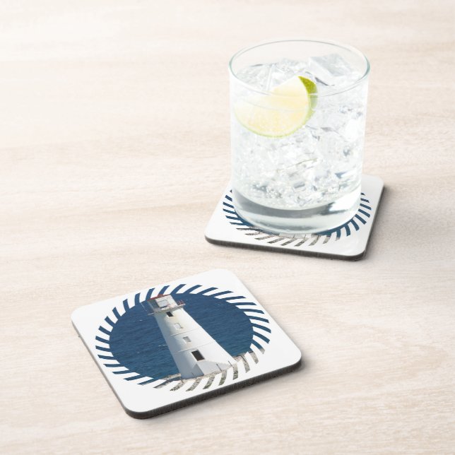 Nautical Lighthouse  Cork Coasters (Right Side)