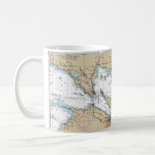Nautical Map Decor Coffee Mug