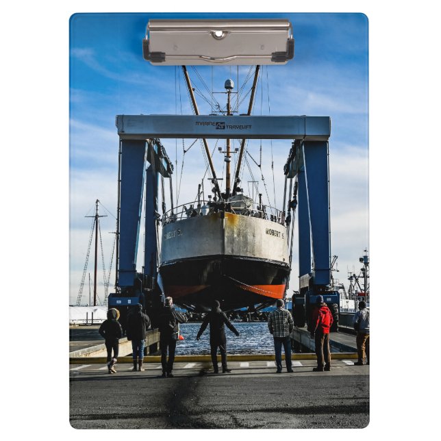 Nautical Maritime Ship Photography Clipboard (Front)