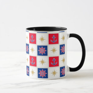Nautical Mug Anchors and Wheels