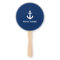 Nautical Navy Blue Anchor Boat Name