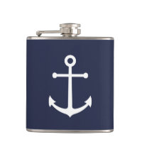 Nautical Navy Blue Anchor