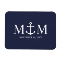Nautical Navy Blue Anchor Wedding