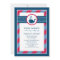 Nautical Navy Blue Red Whale Boy Baby Shower