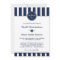 Nautical Navy Wedding Invitation