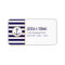 Nautical Navy & White Stripe Anchor Wedding