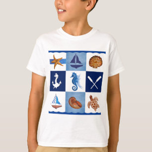 Nautical Ocean Designs T-Shirt
