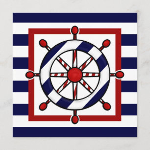Nautical Party Invitations