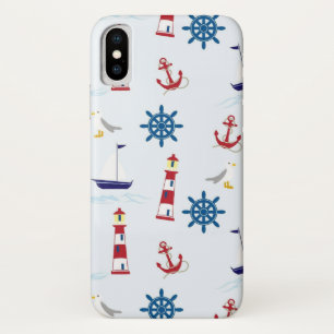 Nautical Pattern Case-Mate iPhone Case
