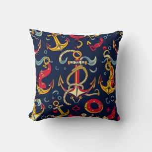 Nautical Pattern Cushion