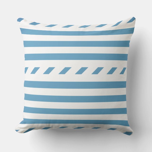 Nautical pattern  cushion (Front)