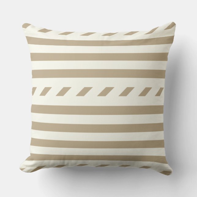 Nautical pattern  cushion (Front)