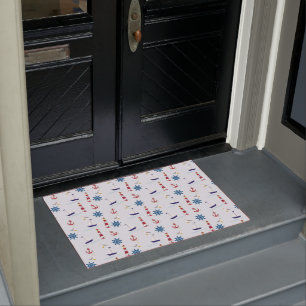 Nautical Pattern Doormat