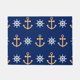Nautical Pattern Doormat