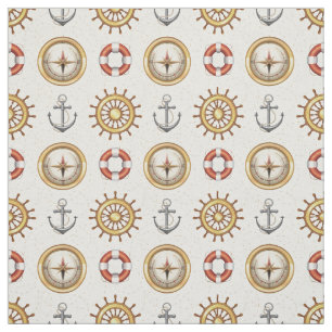 Nautical Pattern fabric