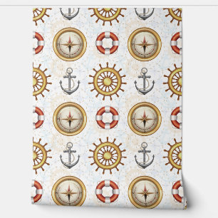 Nautical Pattern Wallpaper