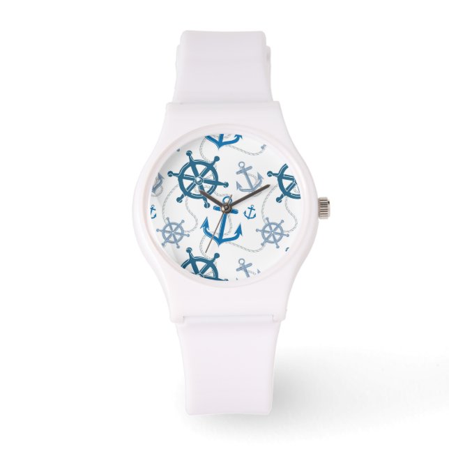 Nautical pattern watch (Front)