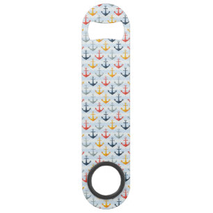 Nautical Pattern with Anchors