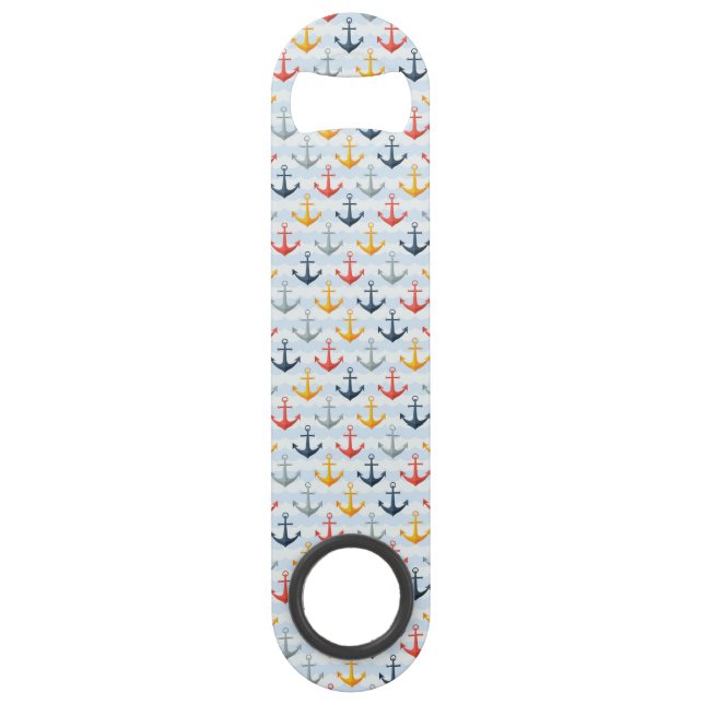 Nautical Pattern with Anchors (Front)