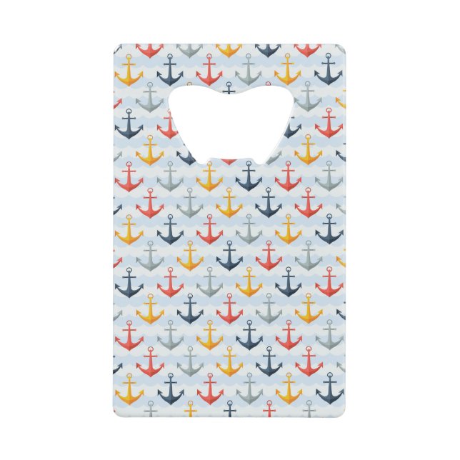 Nautical Pattern with Anchors (Front)