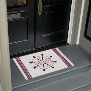 Nautical Personalized Doormat