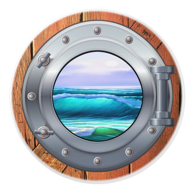 Nautical Porthole Drawer Knobs (Front)
