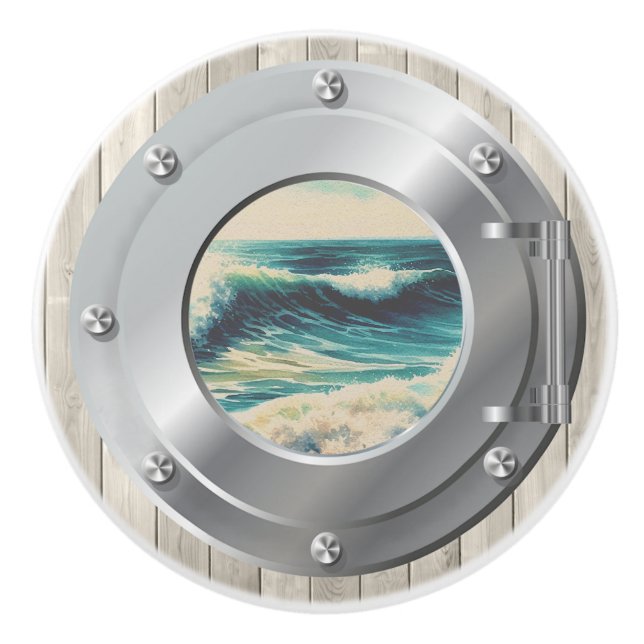 Nautical Porthole Drawer Knobs (Front)
