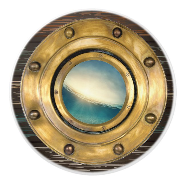 Nautical Porthole Drawer Knobs (Front)