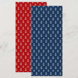 Nautical Reversible Design Bookmark