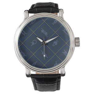 Nautical Rope Knot Pattern Watch