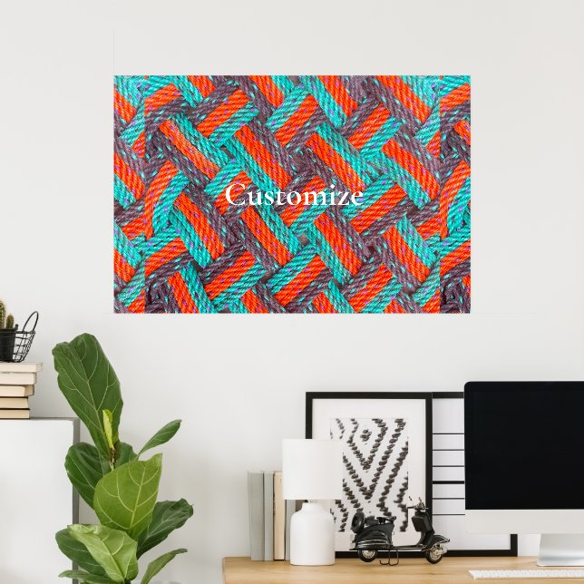 Nautical Rope Mat Thunder_Cove Poster (Home Office)