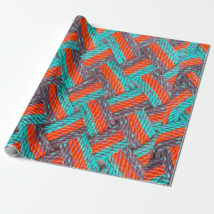 Nautical Rope Mat Thunder_Cove Wrapping Paper