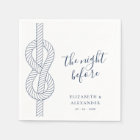 Nautical Rope Modern Rehearsal Dinner