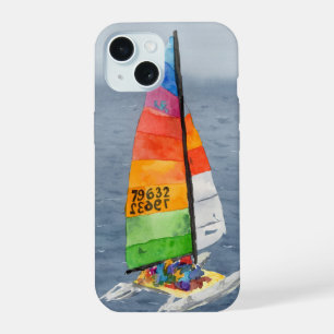 Nautical Sailboat Ocean Photo Art Phone Case