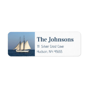 Nautical Sailboat Sea Ocean Address