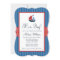 Nautical Sailboat Stripes Baby Shower Invitations