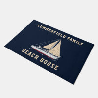 Nautical Sailing Family Beach House Boating