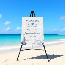 Nautical Sailing Yacht Wedding