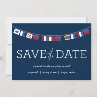 Nautical Save the Date