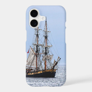 Nautical Schooner Blue Skies