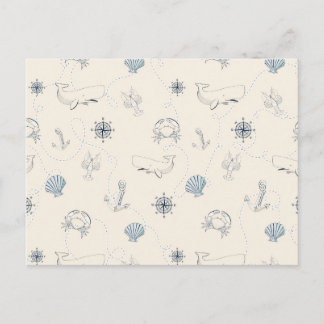 Nautical Sea Postcard