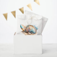 Nautical sea shells 3D beach sand marine