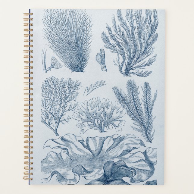 Nautical Sealife Planner (Front)