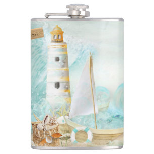 Nautical Series Design 11 Hip Flask
