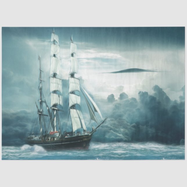 Nautical Series Design 15 Tissue Paper (Front)