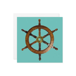 Nautical Ship Helm Thank You