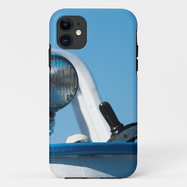 Nautical ship wheel sailboat Case-Mate iPhone case (Back)